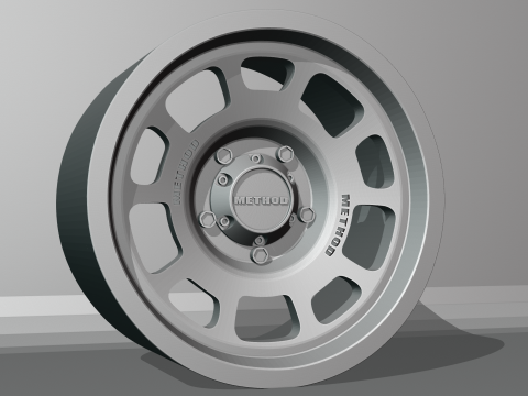 Method Race MR705 To Print 3D printmodel