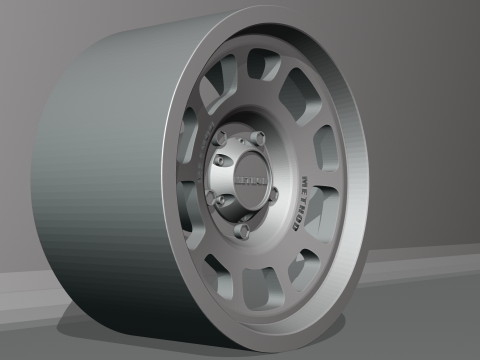 Method Race MR705 To Print 3Dプリントモデル
