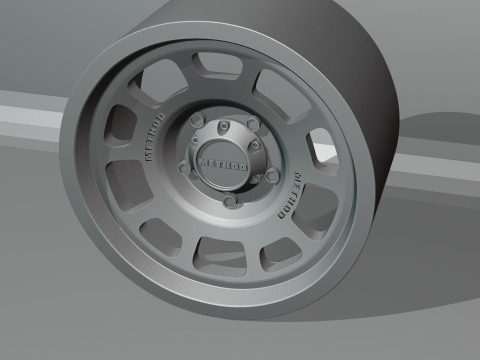 Method Race MR705 To Print 3Dプリントモデル