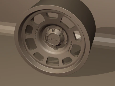 Method Race MR705 To Print 3D Print Model