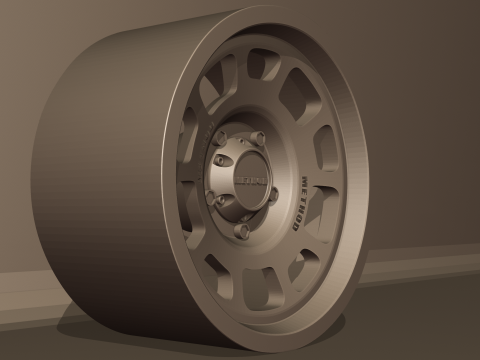 Method Race MR705 To Print 3Dプリントモデル