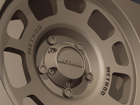 Method Race MR705 To Print 3Dプリントモデル