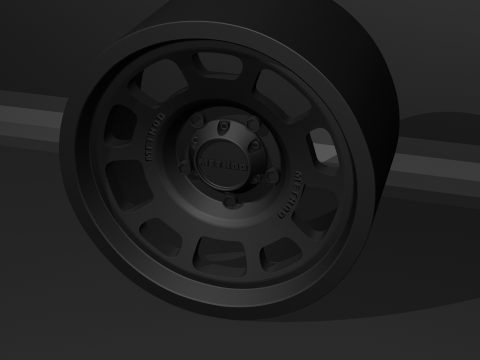Method Race MR705 To Print 3Dプリントモデル