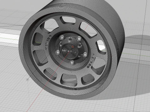 Method Race MR705 To Print 3D Print Model