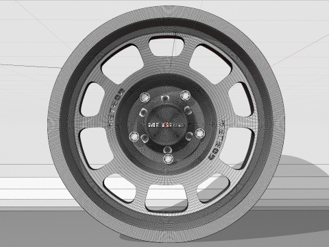 Method Race MR705 To Print 3Dプリントモデル