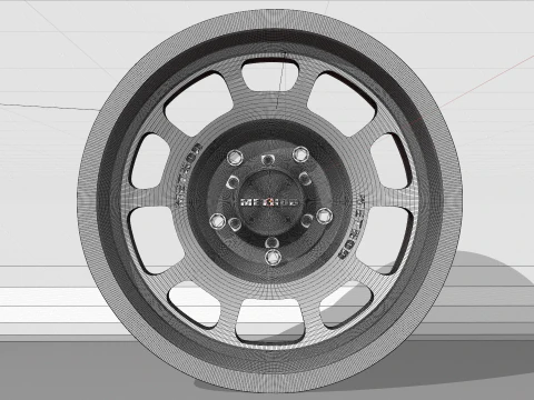 Method Race MR705 To Print 3D Print Model