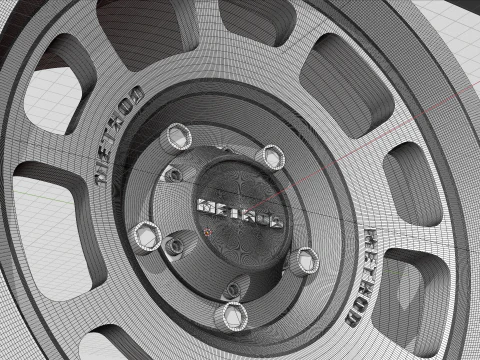 Method Race MR705 To Print 3D Print Model