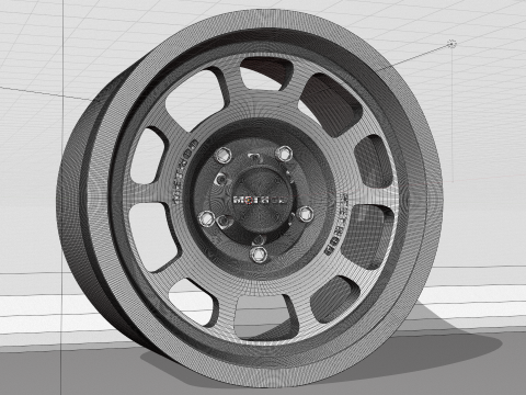 Method Race MR705 To Print 3Dプリントモデル