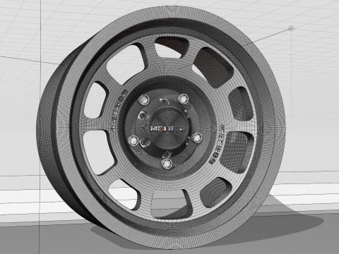 Method Race MR705 To Print 3D Print Model