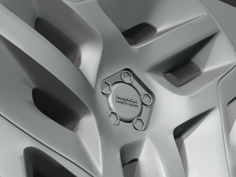 Land Rover Forged Wheel Modification To Print 3D printmodel