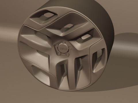 Land Rover Forged Wheel Modification To Print 3D printmodel