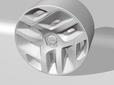 Land Rover Forged Wheel Modification To Print 3D printmodel
