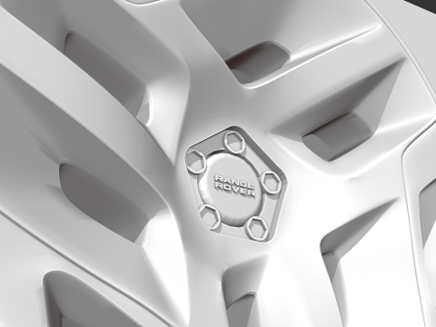 Land Rover Forged Wheel Modification To Print 3D printmodel