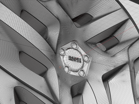 Land Rover Forged Wheel Modification To Print 3D printmodel