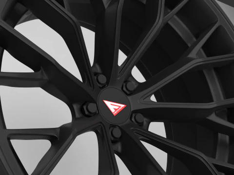 Ferrada Forged FR9 Wheel 3D Model