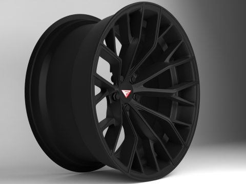 Ferrada Forged FR9 Wheel Model 3D