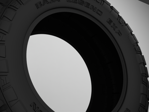 米奇·汤普森轮胎 Baja Legend EXP 3D 模型