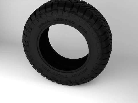 Mickey Thompson Tire Baja Legend EXP 3D Model