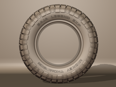 米奇·汤普森轮胎 Baja Legend EXP 3D 模型