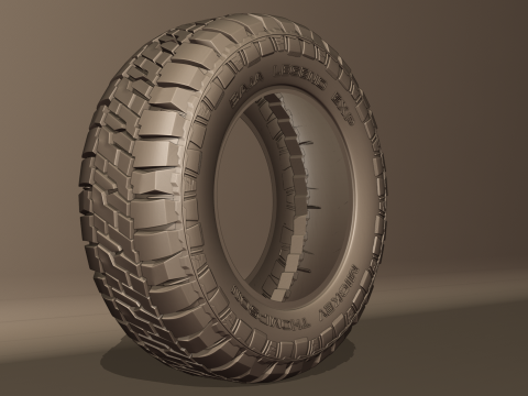 米奇·汤普森轮胎 Baja Legend EXP 3D 模型