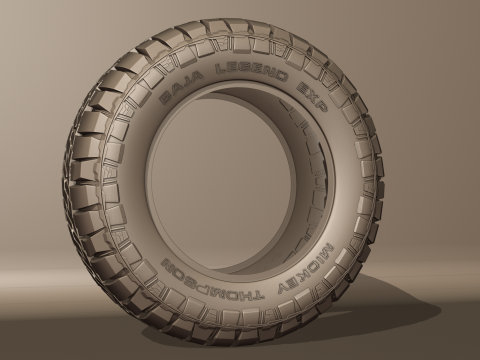 米奇·汤普森轮胎 Baja Legend EXP 3D 模型