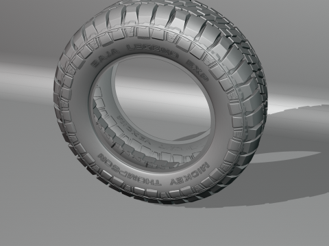米奇·汤普森轮胎 Baja Legend EXP 3D 模型