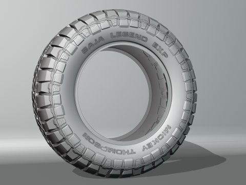 米奇·汤普森轮胎 Baja Legend EXP 3D 模型