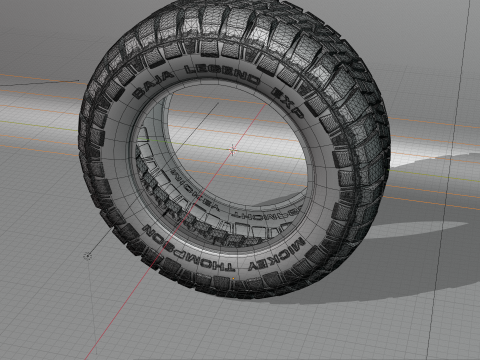 米奇·汤普森轮胎 Baja Legend EXP 3D 模型