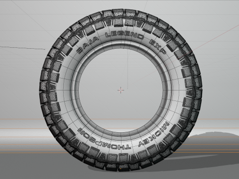 米奇·汤普森轮胎 Baja Legend EXP 3D 模型