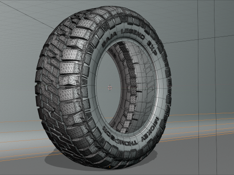 米奇·汤普森轮胎 Baja Legend EXP 3D 模型