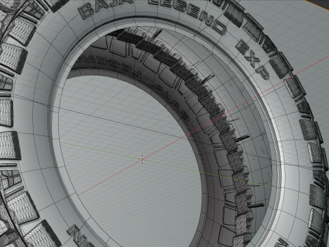 米奇·汤普森轮胎 Baja Legend EXP 3D 模型