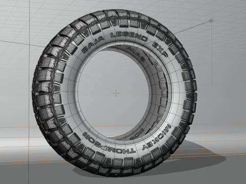 米奇·汤普森轮胎 Baja Legend EXP 3D 模型