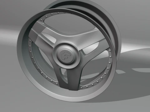 Forgiato 713-2 Wheels 3D Model