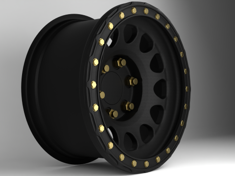 Method MR202 Wheels Modelo 3D