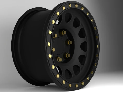 Method MR202 Wheels 3D Model