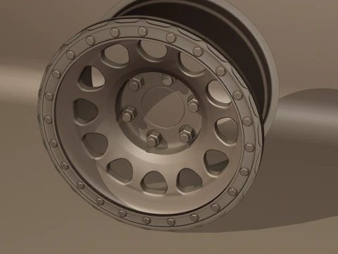 Method MR202 Wheels 3D Model
