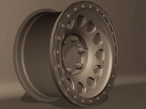 Method MR202 Wheels 3D Model