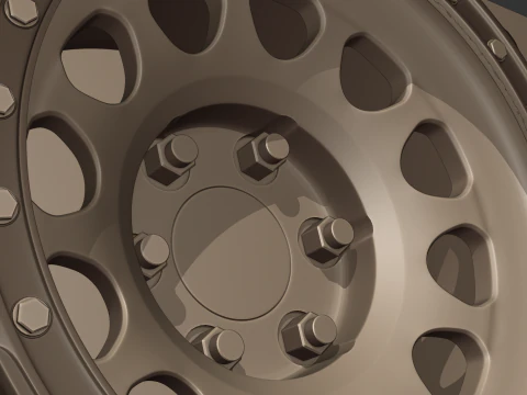 Method MR202 Wheels 3D Model