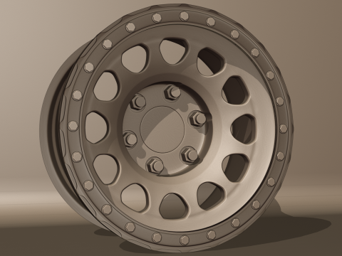 Method MR202 Wheels Modelo 3D
