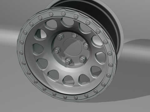 Method MR202 Wheels Modelo 3D
