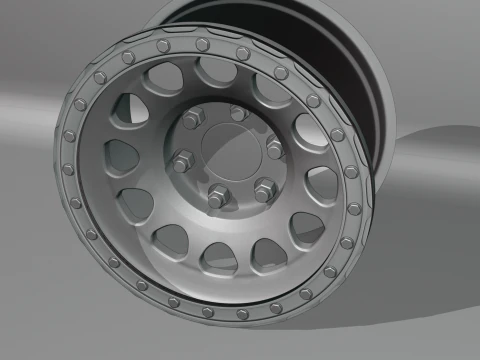 Method MR202 Wheels 3D Model