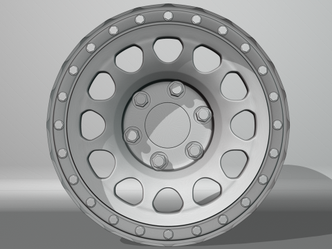 Method MR202 Wheels Modelo 3D