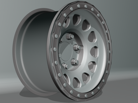 Method MR202 Wheels Modelo 3D
