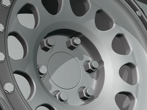 Method MR202 Wheels 3D Model