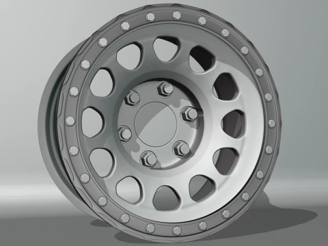 Method MR202 Wheels 3D Model