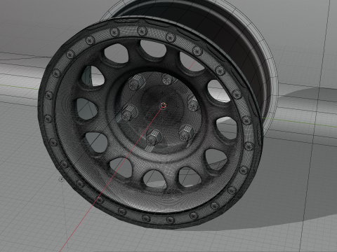 Method MR202 Wheels Modelo 3D