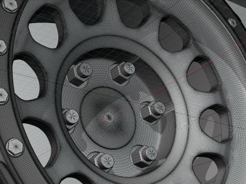 Method MR202 Wheels Modelo 3D