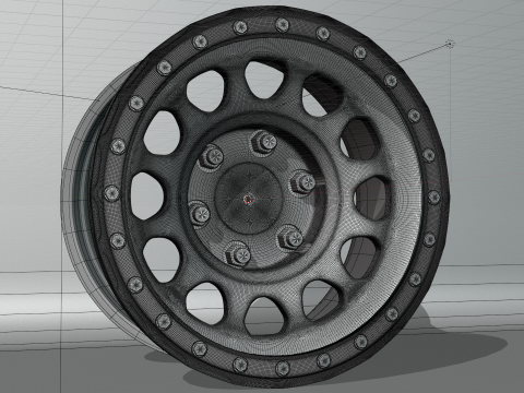 Method MR202 Wheels Modelo 3D