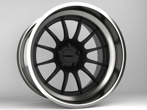 Forgeline TS3R Wheels Modelo 3D