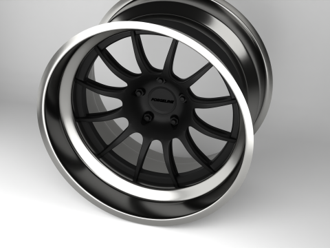 Forgeline TS3R Wheels 3D Модель